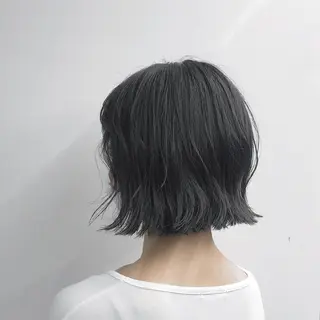 ショート 透明感カラー❄️要 半個室×マンツーマンのヘアスタイル