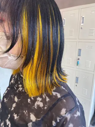 ミディアム カラー 🕶️佐藤 海李🐏のヘアスタイル