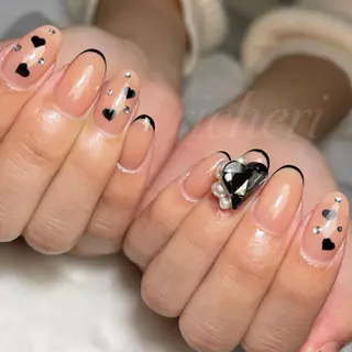 ミディアム ネイル richeri beautyのネイルデザイン