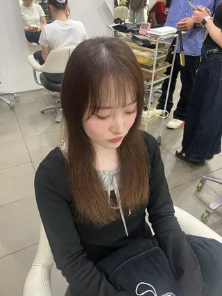 ロング Indexhair 錦糸町店所属・カラーモデル募集 🫧彩花🦋のヘアスタイル