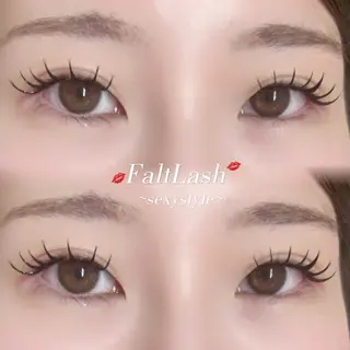 マツエク・マツパ 束感マツエク⟡.· HARUNA🤍のマツエク・マツパデザイン