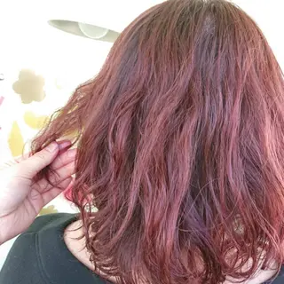 カラー chacha Blanc田中のヘアスタイル