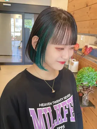 ミディアム ill.所属・ill［イル］大須 kojimaのヘアスタイル