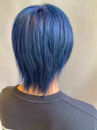 ショート カラー メンズ SALOWIN 新宿三丁目East所属・縮毛矯正/艶カラー /美髪/ﾒｸﾞﾐのヘアスタイル