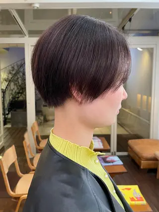 ショート カラー メイクス表参道所属・ショート/ボブ 矢野湧也のヘアスタイル