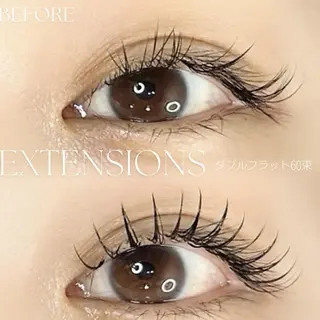 マツエク・マツパ ALTER EYES AKINAのマツエク・マツパデザイン