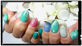 ネイル 林 珠里のネイルデザイン