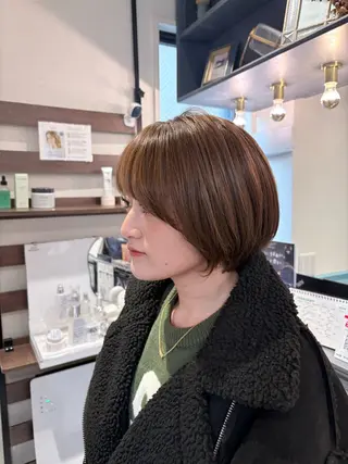 ショート 河野 穂香のヘアスタイル