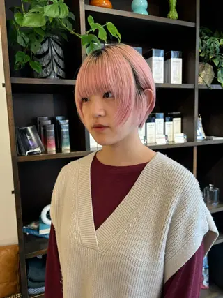 ショート romano【ロマーノ】大泉学園所属・西野 優夏のヘアスタイル