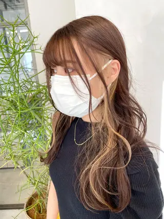 ロング カラー ブロンド×ハイトーン /遠藤将太のヘアスタイル