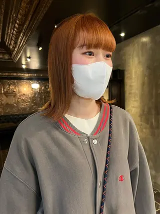 ロング カラー haco＋所属・圧倒的デザイン力 店長🎨RENAのヘアスタイル