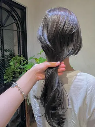 ロング カラー ハイトーン/ピンク カラー/めい🎀のヘアスタイル