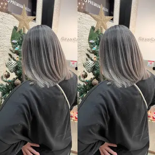 ミディアム Y Uのヘアスタイル