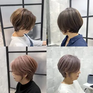 ショート カラー 白髪ぼかし特化 【高砂市】Haruのヘアスタイル