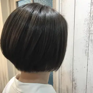 ショート カラー パーマ embrace エンブレイスのヘアスタイル
