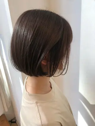 ショート カラー パーマ VIVIE【ヴィヴィ】所属・髪質改善/韓国風 レイヤー/田村祐樹のヘアスタイル