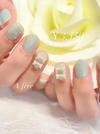 ネイル A.free✧*｡ アレルギー対応✧*｡のネイルデザイン