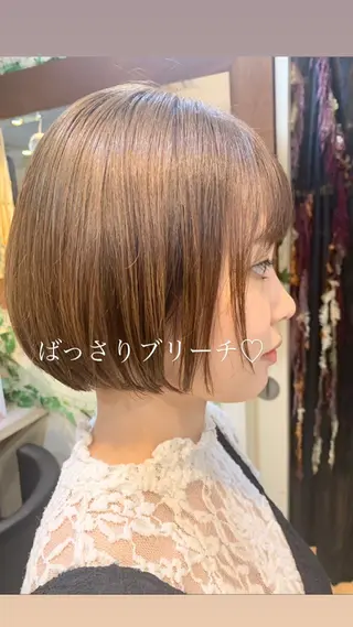 ミディアム カラー DiMPlE  ディンプル所属・🌸スタイリスト 山浦美恵のヘアスタイル