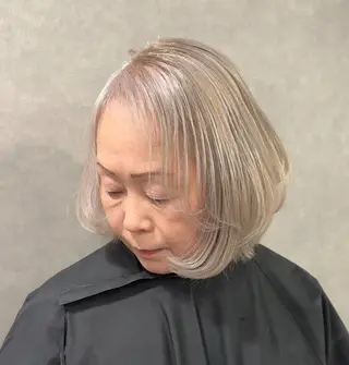 ミディアム 土方 通世のヘアスタイル