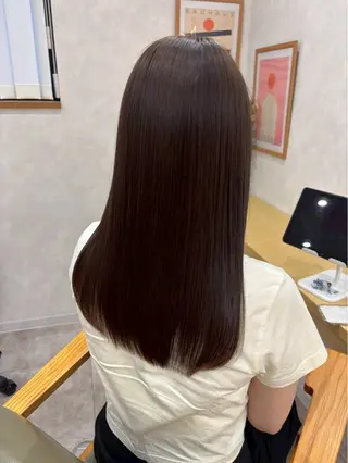 ロング 茶谷 沙穂のヘアスタイル