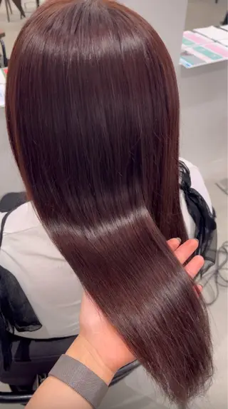 ロング 羽鳥 菜々子のヘアスタイル