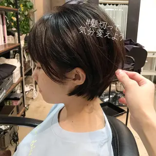 ショート 美髪❣️縮毛矯正/ 髪質改善✨/山本のヘアスタイル