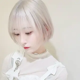 ショート カラー 小幡永吉 ✨ショート✨韓国✨のヘアスタイル