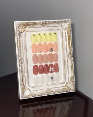 ネイル RINA🍒 国立/ネイルモデルのネイルデザイン