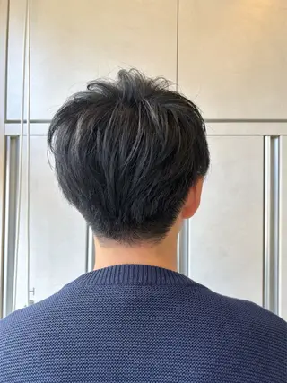 ショート メンズ Iris by artina 武蔵小杉店【イリス バイ アルティナ】所属・🎼レイヤー/顔周り カット/nene♬のヘアスタイル