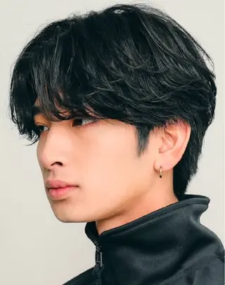 パーマ メンズ 仙台フェザーパーマ/ fifth/遠藤楓雅のヘアスタイル