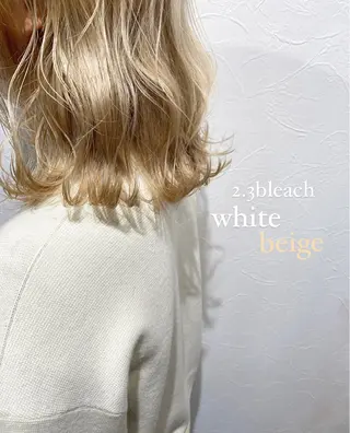 ミディアム カラー YU-KA ✂︎ROSSOのヘアスタイル