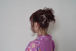 ショート ヘアアレンジ ✨🌿大人可愛い愛さ れhair🌿✨松本のヘアスタイル