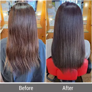 ロング 佐藤 慈巳のヘアスタイル