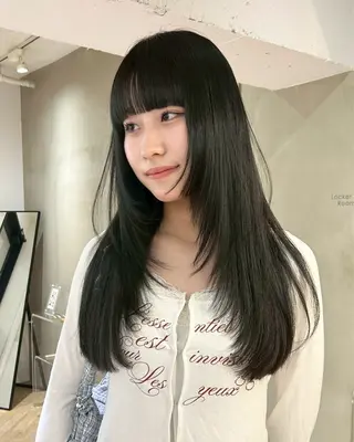 ミディアム カラー ヘアアレンジ ✂️ハッシュカット/ レイヤー冨田✂️のヘアスタイル