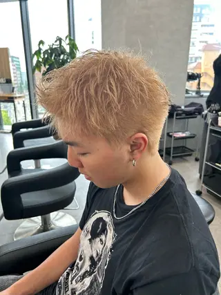 ショート カラー メンズ ⚡️メンズ特化⚡️ RYUKIのヘアスタイル