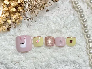 ネイル ネイルPetit Ribbonのネイルデザイン