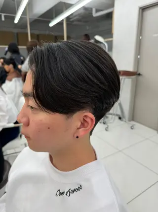 ショート パーマ メンズ 【メンズ縮毛矯正】 田中秀斗のヘアスタイル