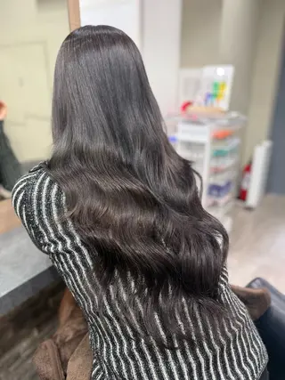 ロング カラー ハイトーン/エクステ 横浜/RIEのヘアスタイル