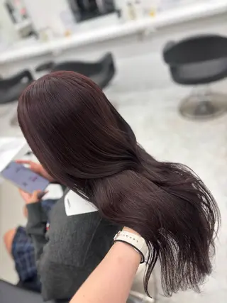 ロング カラー 🤍レイヤー/顔周り /hirari🤍のヘアスタイル