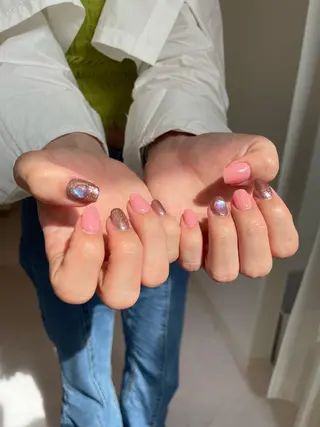 ネイル 束感まつ毛/ネイル/ LED♥KIRARAのマツエク・マツパデザイン