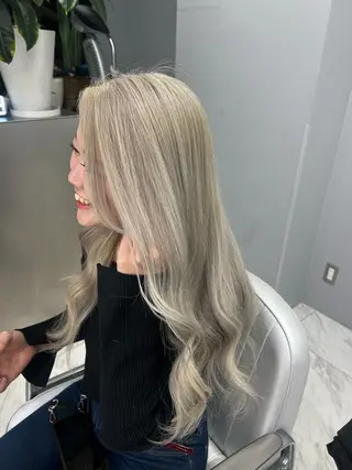 ロング カラー 最高級髪質改善🥇 小玉美菜のヘアスタイル