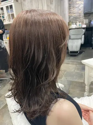 ミディアム The Apartment of Solon Citta 船橋609所属・髪質改善/縮毛矯正/ 美髪/個室/ハラのヘアスタイル