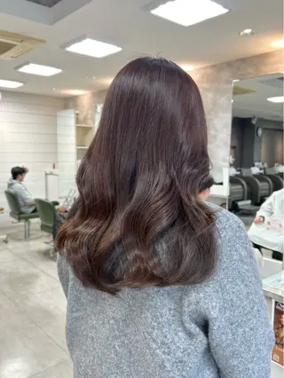 ミディアム 🫧艶髪カラー🫧 森本くるみのヘアスタイル