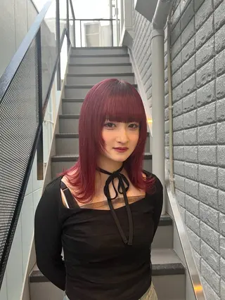 ミディアム 🪽ハネエクステ🪽 羽エクステKENJIのヘアスタイル