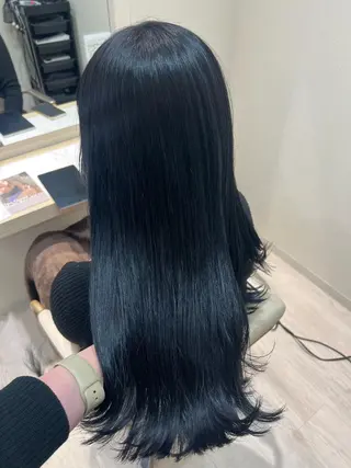 ロング mina .のヘアスタイル