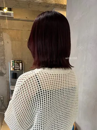 ミディアム カラー 暖色カラー/レイヤー 🌙 オノユリカのヘアスタイル