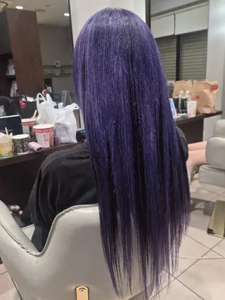 ロング カラー Miyavi/カラー ショートボブのヘアスタイル