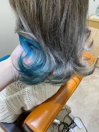 ミディアム カラー ヘアアレンジ ume所属・ひなの .のその他イメージ