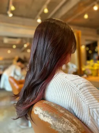 カラー 髪質改善カラー ベージュ🤎YUMEのヘアスタイル