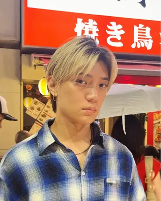 メンズ RIKU/アイブロウ /似合わせカット🌱のヘアスタイル